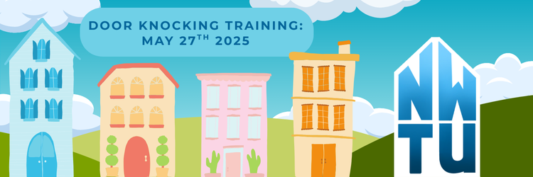 Tuesday May 27th: Door Knocking Training